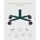 Tree Nest Metal Artificial Rolling Christmas Tree Stand 6 ft.