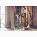 Tree Nest Metal Artificial Rolling Christmas Tree Stand 6 ft.