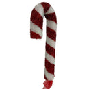 Youngcraft Red/White 3D Christmas Candy Cane Stake Table Decor, Pack of 10