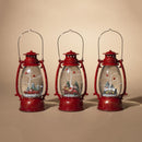 Gerson Multicolored Holiday Spinning Water Globe Lantern 10 in., Pack of 6