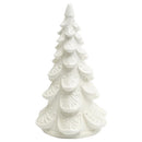 Gerson White Holiday Tree Table Decor 19 in., Pack of 2