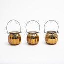 Gerson 3 in. Harvest Lanterns Fall Decor, Pack of 8