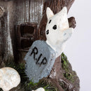 Gerson 12 in. Haunted House Halloween Decor, Pack of 6