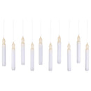 Gerson 7 in. Floating Candle Light String Fall Decor, Pack of 6