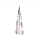 Lumineo LED Iridescent Cone tree Table Decor 3 ft., Pack of 6
