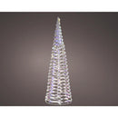 Lumineo LED Iridescent Cone tree Table Decor 3 ft., Pack of 6