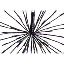 Celebrations Orange/Purple 16 in. LED Starlight Burst Halloween Decor, Pack of 6