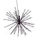 Celebrations Orange/Purple 24 in. LED Prelit Starlight Burst Halloween Decor, Pack of 6