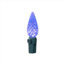 Celebrations Classic LED C6 Blue 100 ct String Christmas Lights 24.75 ft.