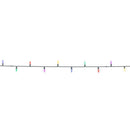 Celebrations Classic LED C6 Multicolored 100 ct String Christmas Lights 24.75 ft.