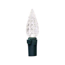 Celebrations Classic LED C6 Pure White 100 ct String Christmas Lights 24.75 ft.