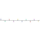 Celebrations Classic LED C6 Multicolored 300 ct String Christmas Lights 74.5 ft.