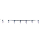 Celebrations Classic LED C9 Pure White 25 ct String Christmas Lights 16 ft.