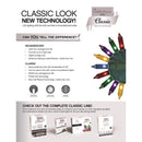 Celebrations Classic LED C9 Multicolored 25 ct String Christmas Lights 16 ft.