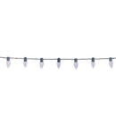 Celebrations Classic LED C9 Pure White 75 ct String Christmas Lights 49 ft.
