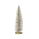 Decoris Gold Brush Mini Tree Table Decor 20 in., Pack of 12
