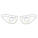 Celebrations Halloween LED Prelit Scary Eyes Window Silhouette Halloween Decor