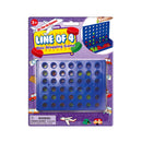 On the Go Games Line of 4 Disc Dropping Games Blue, Pack of 24