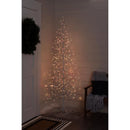 Celebrations LED Red/White Light Birch Tree 6.5 ft. Yard Decor