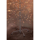 Celebrations LED Red/White Light Birch Tree 6.5 ft. Yard Decor
