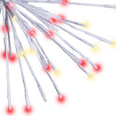 Celebrations LED Red/White Starlight Burst Deluxe 16 in. Hanging Decor