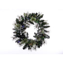 Celebrations LED Prelit Multicolored/Warm White Mixed Pine Wreath