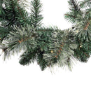 Celebrations LED Prelit Multicolored/Warm White Mixed Pine Wreath