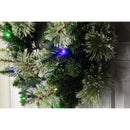 Celebrations LED Prelit Multicolored/Warm White Mixed Pine Wreath