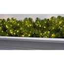 Celebrations 6 ft. L LED Prelit Warm White Cascading Lights Garland