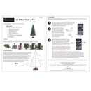Celebrations 7 ft. Full LED 270 ct Brilliant Color Changing Christmas Tree