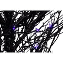 Celebrations Halloween Orange/Purple 100 ct 5 ft. LED Prelit Twiggy Halloween Tree Halloween Decor