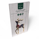 Celebrations LED Infinity Heads-up Deer 30 in. Yard Decor