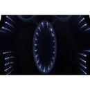 Celebrations Halloween White 23 in. LED Prelit Ghost Infinity Halloween Decor