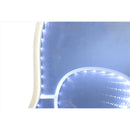 Celebrations Halloween White 23 in. LED Prelit Skull Infinity Halloween Decor