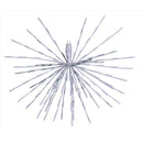 Celebrations LED Green/White Starlight Burst Deluxe Spearmint 24 in. Hanging Decor