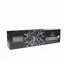 Celebrations LED Blue/Pure White Shimmering Sphere 12 in. Hanging Decor