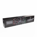 Celebrations LED Green/Red Shimmering Sphere 16 in. Hanging Decor