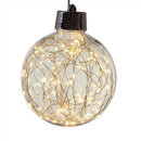 Celebrations LED RGWW Globe Ornament 6 in. Hanging Decor