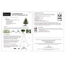 Holiday Bright Lights 4 ft. Full LED 350 ct Emerald Pine Sparkle Christmas Tree