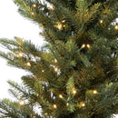 Holiday Bright Lights 4 ft. Slim LED 250 ct Emerald Pine Sparkle Christmas Tree
