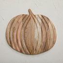 Creative Co-Op Pumpkin Cutting Board 1 pk, Pack of 6