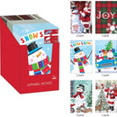 Paper Images Assorted Holiday Shirt Gift Box, Pack of 20