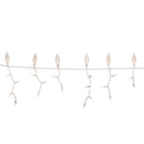 Celebrations Platinum LED C9 Warm White 70 ct Icicle Christmas Lights 9 ft.