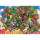 Eurographics Bird House Hotel Puzzle Multicolored 1000 pc