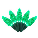 Celebrations LED C6 Green 5 ct Replacement Christmas Light Bulbs, Pack of 12