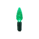 Celebrations LED C6 Green 5 ct Replacement Christmas Light Bulbs, Pack of 12