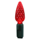 Celebrations LED C6 Red 5 ct Replacement Christmas Light Bulbs, Pack of 12