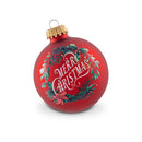 Krebs Assorted Glitter Ball Ornaments, Pack of 12