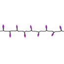 Celebrations Halloween Purple 100 ct LED Anti Flicker String Lights