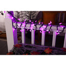 Celebrations Halloween Purple 100 ct LED Anti Flicker String Lights